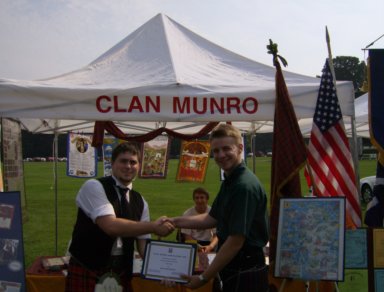 The young man on the right (taller) is scholarship recipient Bavo.